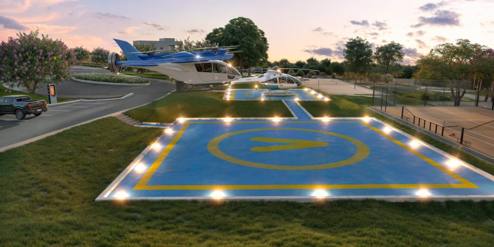 Ponto-eVTOL-Heliponto